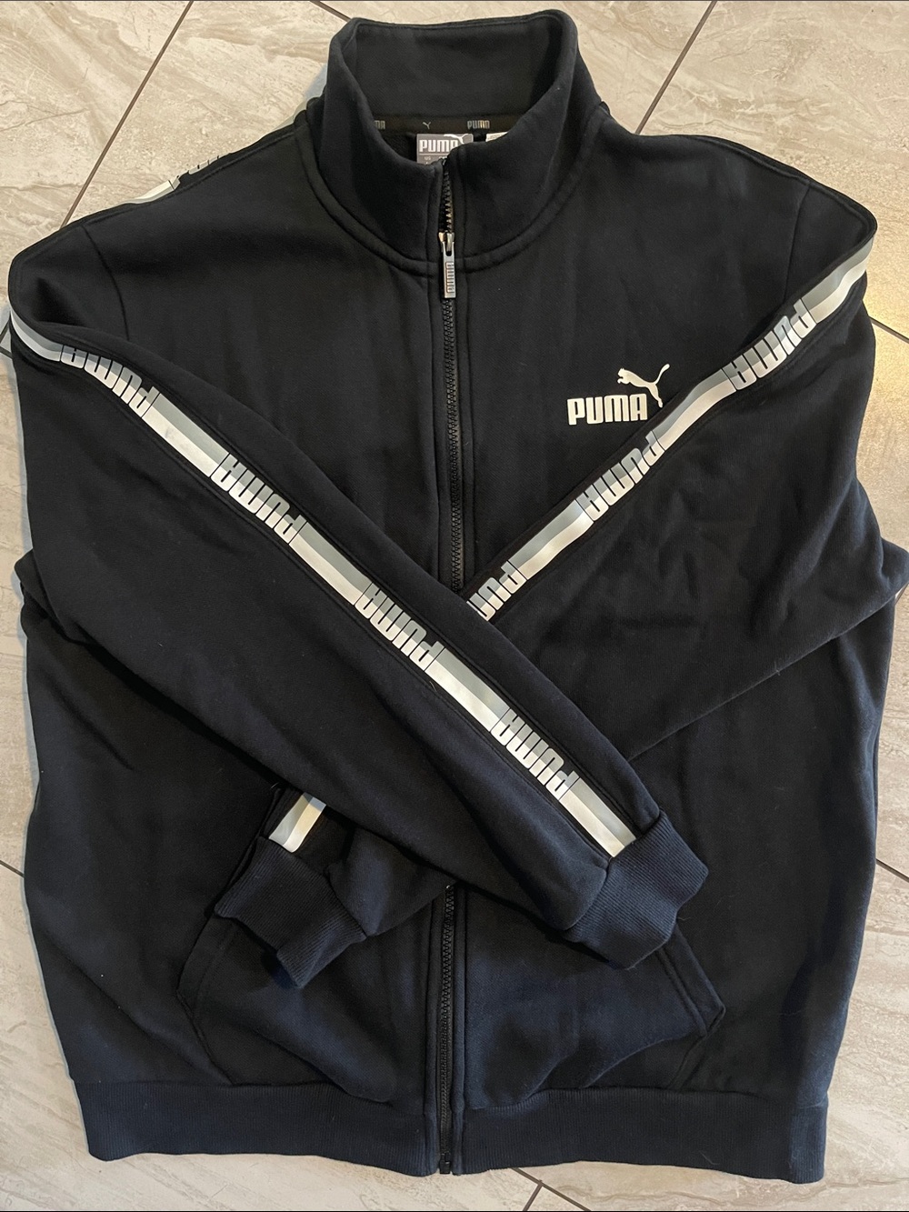 PUMA Black zip up